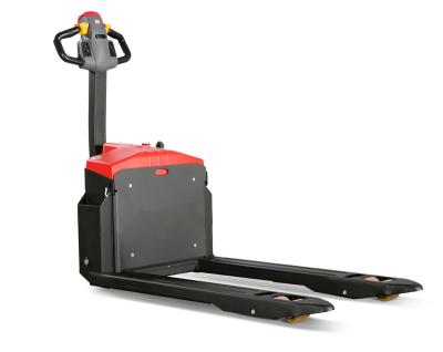 China Low Profile Pallet Truck Jack All Terrain Full Electric for sale