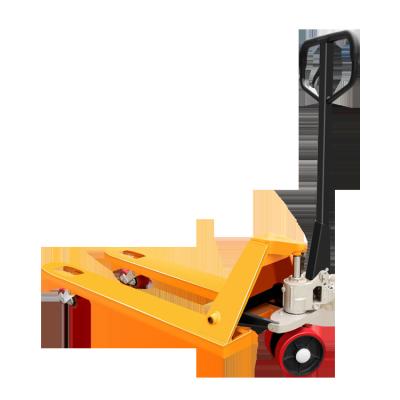 China Jichuan The Quality Hand Pallet with Rubber Wheels Truck Made in China Factory for sale