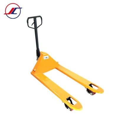 Chine Type Hand Manual Adjustable Pallet Jack Hydraulic Forklift Truck With AC Pump à vendre