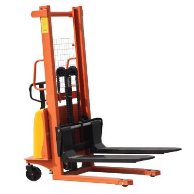 Chine Plug In Small Semi Electric Pallet Stacker Mini Forklift For Sale China à vendre