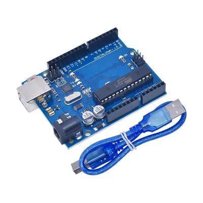 China - High quality development board R3 atmega328p-pu ATmega16U2 CH340 UNOs R3 module DIP starter kit arduin0 boards atmega328p for sale