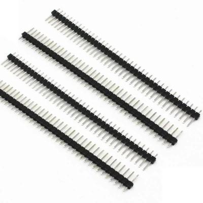 China 1Set 20PCS 40Pin 2.54mm Straight Male Pin Header Connector Strip For PBC Ardunio for sale