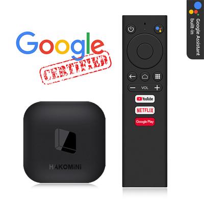 China / Android Media Box Hakomini Android 9.0 Customize TV Box Dual Wifi 2GB 8GB Google TV Box for sale