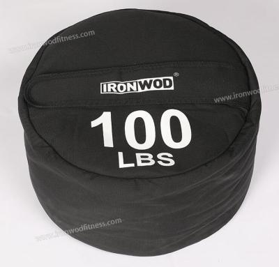 China Strongest Custom Fitness Cross Weightlifting Strongest Man Logo Worm Bag Nylon Sandbag for sale