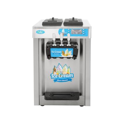 China Snack Factory Factory Price Commercial Electric Ice Cream Machine Easy Operate Ice Cream Makers for sale