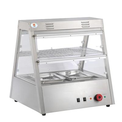 China Cheap Price Chicken Burger Hot Dog Burger Bakery Warmer Machine Commercial Food Display Heater for sale