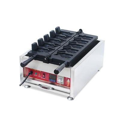 China Non-Stick Cooking Surface Home To Various Custom Shaped Commercial Dorayaki Waffle Machine Taiyaki Machine for sale