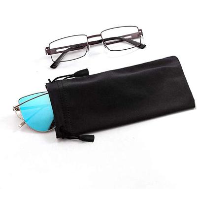 China Eco-friendly 80% Polyester + 20% Polyamide Microfiber Bag Quick Dry Sunglasses Pouch for sale