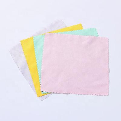 China Glesses Cleaning OEM Microfiber Cleaning Cloth Glass Pink Absorbent Glass for sale