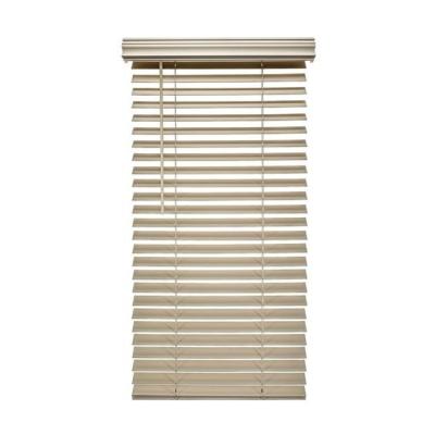 China Minimalist Modern Venetian Style Wide Top Down Shutters Wooden Blind for sale