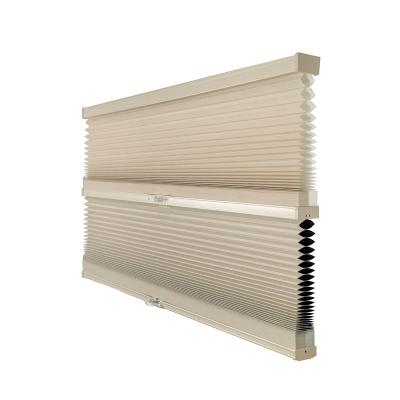 China Minimalist Custom Size Window Shades Manual Honeycomb Cellular Shades Day And Night for sale