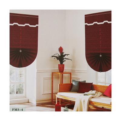 China China Factory Wholesale Curtains Contemporary Roman Shade Living Room Roman Shades Blinds for sale