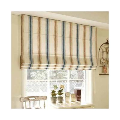 China Contemporary Home Hot Sale Indoor Single Blackout Customized Custom Made Roman Blinds Indoor Roller for sale