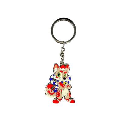 China China Wholesale Cheap Custom 3D Metal Key Chain Cute Key Chain Zinc Alloy Key Chain for sale