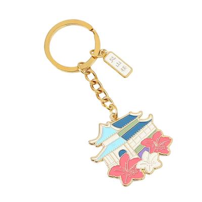 China Souvenir Manufacturer Supplier China Cheap Logo Key Chain Metal Stainless Custom Unique Steel Key Chains for sale