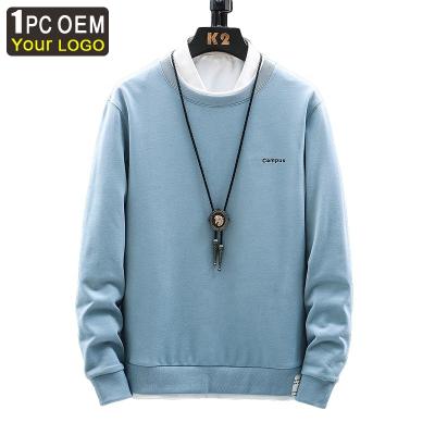 China Men's Hoodies Sweatshirts QUICK DRY Pullover Knitted Crewneck New Men's Long Sleeve Hooded Sweatshirt for sale