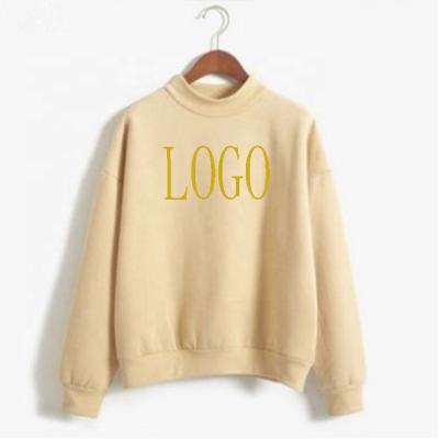 China New Arrival Women Anti-Wrinkle Long Sleeve Crewneck Hoodies Sweatshirts Custom Ladies Pullover Sweatshirts for sale