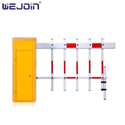 China Easily Assembled 6 Meter Two Barrier Arm Automatic Boom Parking Barrier for sale