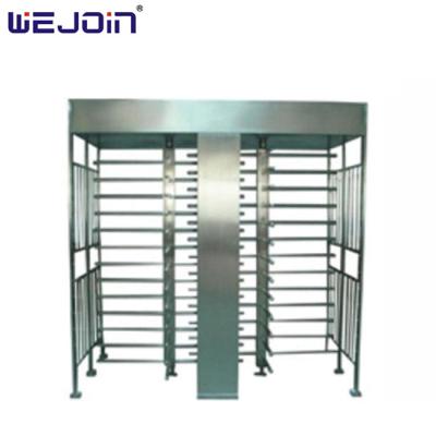 China Durable Double Pass Stainless Steel Full Height Turnstile Access Control System for sale