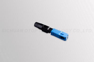 China Diâmetro máximo 250um do cabo do conector rápido da fibra de OTOP com gel proprietário à venda