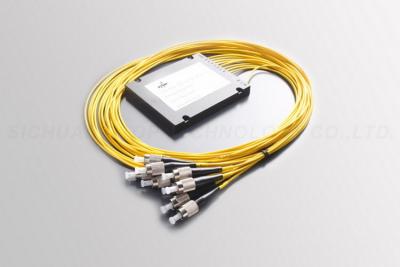 China LGX PLC-Faser-Optikteiler 1x8 Sc-/UPC-Faser-Teiler-Kasten mit langem Leben zu verkaufen