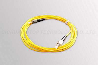 China Simplex Single Mode Fiber Patch Cord FC / UPC - FC / UPC Connector for sale