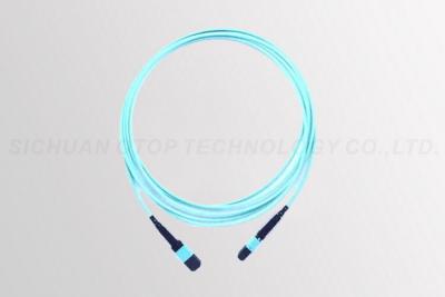 Cina Spinta sulla femmina al maschio, il centro a fibra ottica to144 della treccia 12 di MPO della fibra di OM3 OM4 in vendita