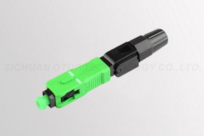 China SC do diâmetro 0.125mm do conector da fibra ótica/APC rápidos 1650nm Wavelengt à venda