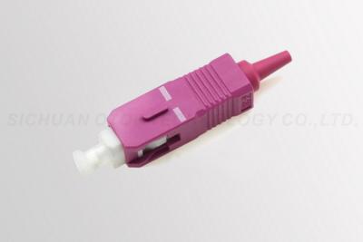 China Multi modo do conector cor-de-rosa da fibra ótica do SC com mais baixa perda de inserção à venda