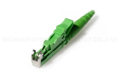 China Cor verde 125.0+1/-0um do conector da fibra ótica E2000 para FTTH/FTTB à venda