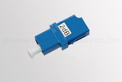 China SC / M - F Fiber Optic Attenuator Singlemode ROHS SGS Certification for sale