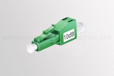 China LC / APC Single Mode Attenuator 5dB Vaule 1650nm Wavelength ROHS Certification for sale