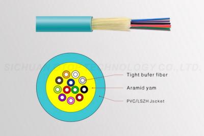 China Multi tipos de cabo de fibra ótica cor personalizada distribuição do modo de Om1 Om2 Om3 à venda