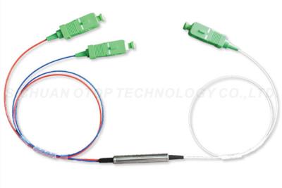 中国 FTTX 1x2の鋼鉄管のFwdmの光ファイバー ディバイダーの波長分割多重方式 販売のため