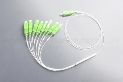 Chine type en acier micro perte par insertion inférieure de Sc de tube du diviseur FTTH de PLC 1x8/RPA de diviseur à vendre