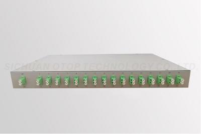 Chine LC passif/RPA 2X32 diviseur optique de fibre de 19 pouces pour GPON EPON à vendre