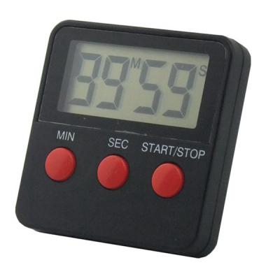 China Sustainable Small Kitchen Timer Digital 24 Hour Healthy Timer Countdown Countup for sale