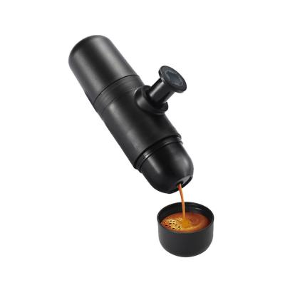 China Sustainable Espresso Machine Mini Hand Coffee Maker For Ground Manual Operated Portable Espresso for sale