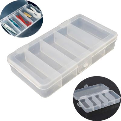 China Plastic Double Sided Storage Hook Baits Lure Box Case Storage Custom Reversible Fishing Tackle Box for sale