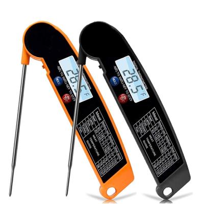 China Accurate Food Thermometer BBQ Probe Folding Kitchen Electronic Thermometer 15*7.5*1.5cm for sale