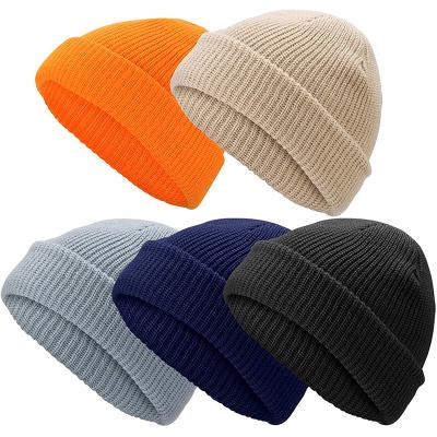 China JOINT Capless* Capless* Trailer Hat Fisherman Capless* Unisex Curved Knitted Hat for Men and Women, for sale