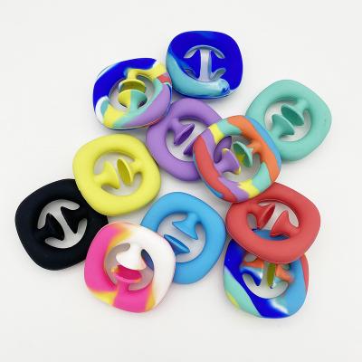 China New and Funny Hand Noise Squeeze Autism Special Needs Stress Reliever Aids Focus Soft Flashy Fidget Toy for sale