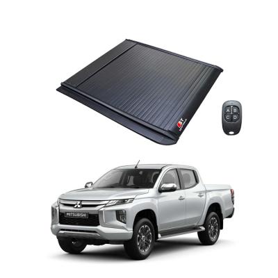 China Locking Pickup Tonneau Cover Truck Bed Roll Cover Wholesale Electric Retractable Tonneau Cover For Mitsubishi L200/Triton for sale