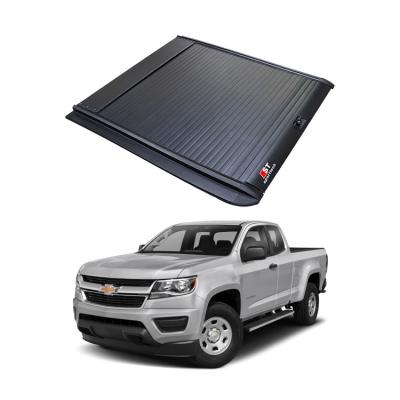 China Truck Bed Tonneau Cover Electric Car Roll Cover Pickup Truck Bed Cover Hard Pickup Cover Waterproof/Manual Retractable Roll Cover For Chevrolet Colorado for sale