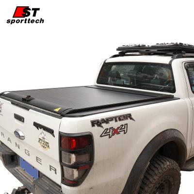 China Locking Car Exterior Accessories Hard Cover Tonneau Cover Roll Cover For Ford Ranger Wildtrak /XLT for sale