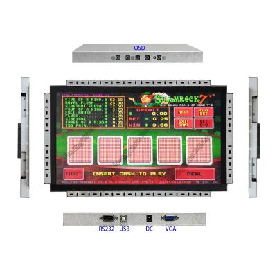 China microtouch video games juego 17 19 22 23.8 Infrared 3M microtouch touch monitor 23.8