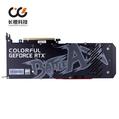 China Colorful GeForce Workstation RTX 3080Ti / RTX3080 12GB GPU Battle AX Graphics Card Video Card for sale