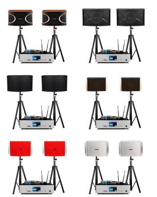 China home ktv karaoke sounds system equipment mic+amplifier+ speaker home ktv karaoke equipment for sale