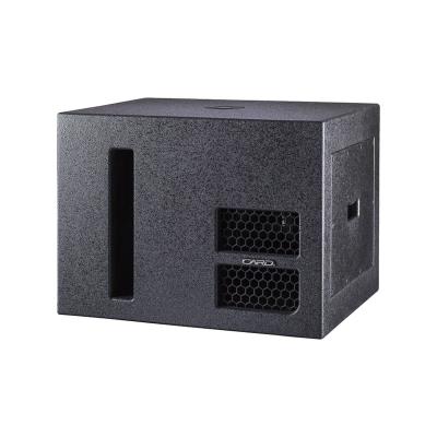 中国 15 inch ktv dicso night club dj sound system wooden powered subwoofer speaker 販売のため