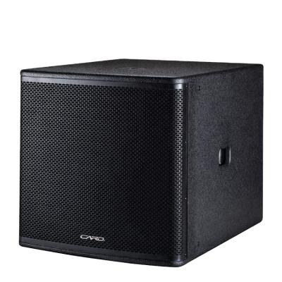 China ktv karaoke nightclub disco 18 inch active powered subwoofer speaker en venta